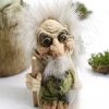 TheHolidayBarn.com New! Old Troll With Walking Stick
