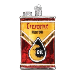 Old World Christmas Vintage Oil Can Ornament