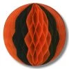 Beistle Beistle Vintage Halloween Orange & Black Tissue Balls - 3 Pack