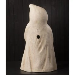 Bethany Lowe Ghost Guster With Pumpkin, Paper Mache