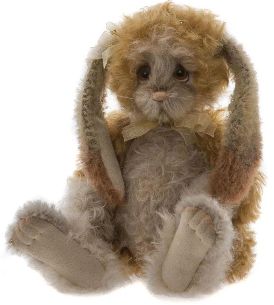 Charlie Bears Peaches Lop Ear Bunny Rabbit New!