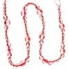 Raz Peppermint Ball Garland, Satin Silk Wrap