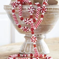 Raz Peppermint Candy Garland