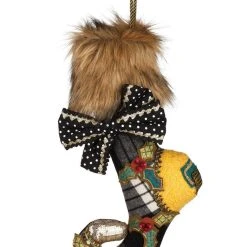 TheHolidayBarn.com Christmas Petite Henrietta Stocking Accent Pillow