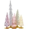 Cody Foster Pink & Pearl Candy Glass Trees New!