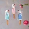 Glitterville New! Popsicle Ornaments