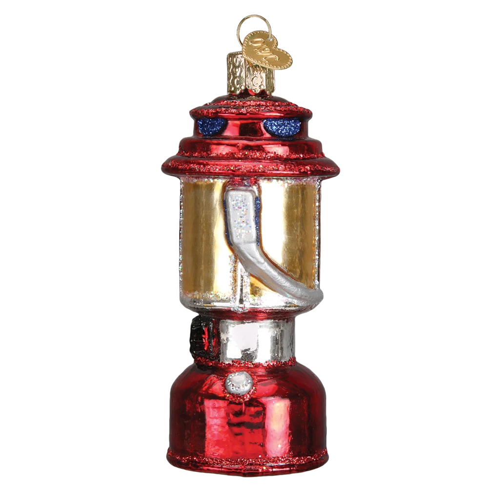 Old World Christmas Camping Lantern Ornament