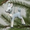 Ragon House New! Retro Blue Deer Ornament