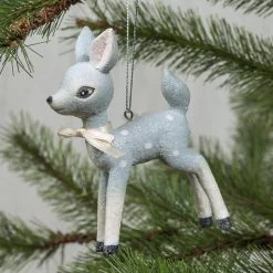 Ragon House New! Retro Blue Deer Ornament