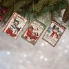 Bethany Lowe Retro Christmas Book Ornaments