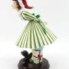TheHolidayBarn.com Retro Christmas Kissing Girl