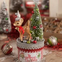 Bethany Lowe Retro Reindeer Box