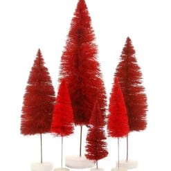 Cody Foster Shades Of Red Bottle Brush Trees