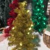 Department 56 New! Shiny & Bright Lighted Tinsel Tree Set