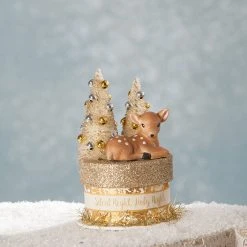 Bethany Lowe Silent Night Deer Box