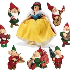 Enesco New! Snow White And The Seven Dwarfs Christmas Celebration