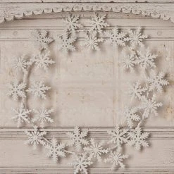 Bethany Lowe Snowflake Tin Wreath