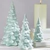 Raz New! Snowy Blue Porcelain Trees