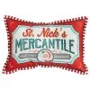 Raz St. Nick's Mercantile Pillow