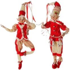 Raz Sugar & Spice Elves, 16" New!