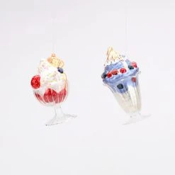 One Hundred 80 Degrees New! Sundae Ornaments