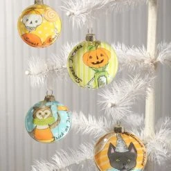 Bethany Lowe Sweet Treats Glass Disc Ornaments