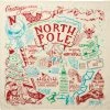 Primitives By Kathy This Way To The North Pole Kitchen Towel