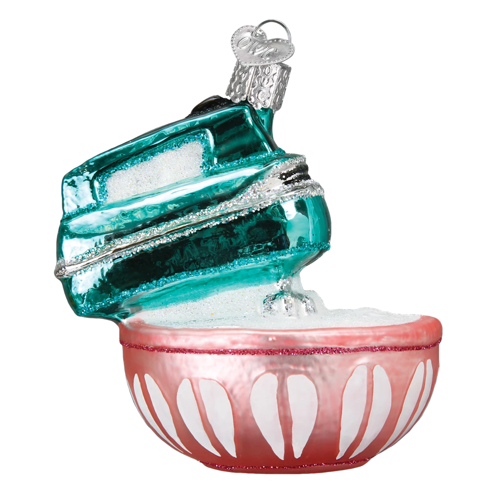 Old World Christmas Retro Hand Mixer Ornament