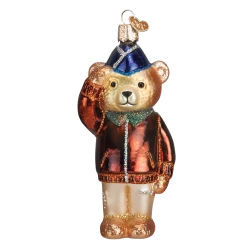 Old World Christmas Air Force Bear Ornament