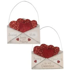 Bethany Lowe New! Valentine Envelope Ornaments