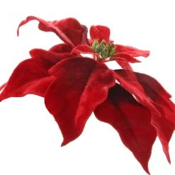 ShiShi New! Velvet Poinsettia Clip