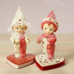 TheHolidayBarn.com New! Ruby & Redd Valentine' Day Figurines