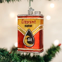 Old World Christmas Vintage Oil Can Ornament