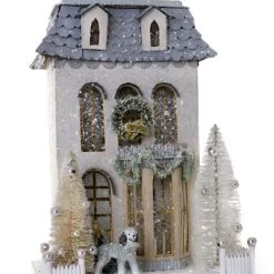 Cody Foster New! White Chateau Putz House