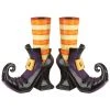 Raz Witch Shoes Taper Candle Holders